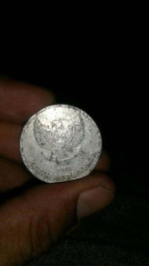 Moeda de prata 500 rupias